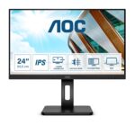 AOC Q24P2Q LED display 60.5 cm (23.8 ) 2560 x 1440 pixels Quad HD Black