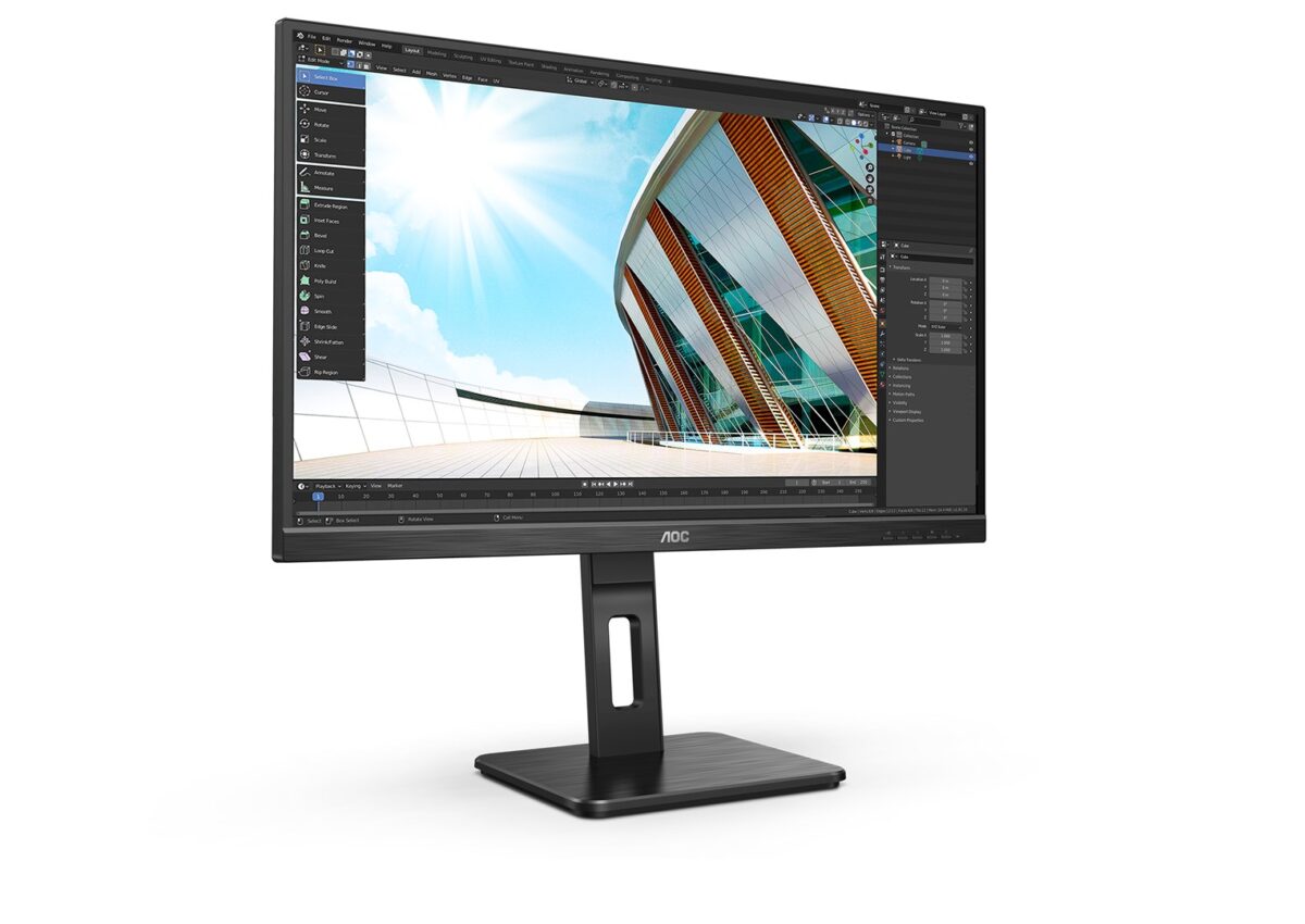 AOC 27P2Q LED display 68.6 cm (27 ) 1920 x 1080 pixels Full HD Black - Image 5