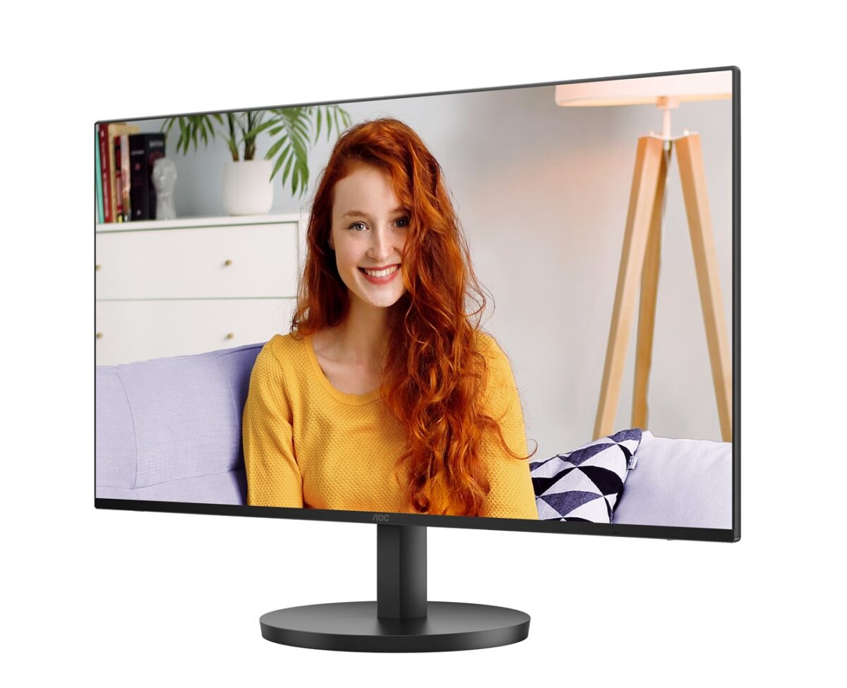 AOC 24B3HA2 computer monitor 60.5 cm (23.8 ) 1920 x 1080 pixels Full HD LED Black - Image 2