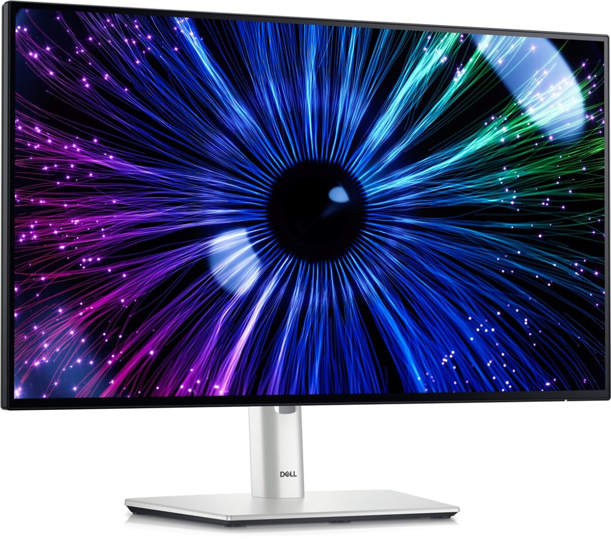 DELL UltraSharp U2424HE computer monitor 60.5 cm (23.8 ) 1920 x 1080 pixels Full HD LCD Black  Silver - Image 1