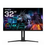 GIGABYTE AORUS FO32U2 32” OLED Gaming Monitor - 3840 x 2160(UHD)  240Hz  0.03ms  KVM  250 cd/m2  FreeSync Premium Pro  DisplayHDR True Black 400  HDMI 2.1