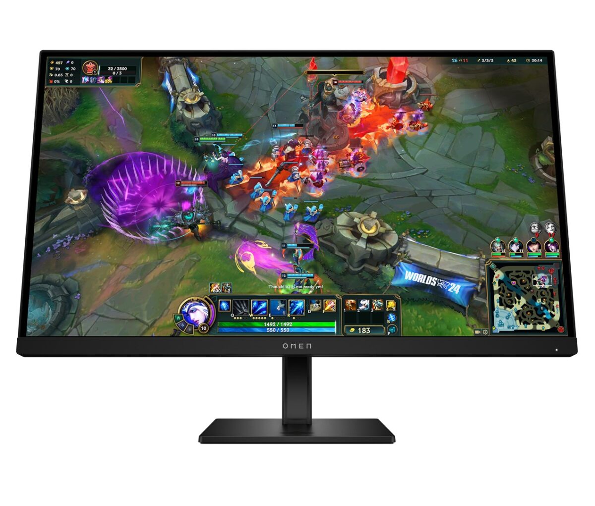 HP OMEN 27 inch QHD 280Hz Gaming Monitor - 27qs G2 - Image 1