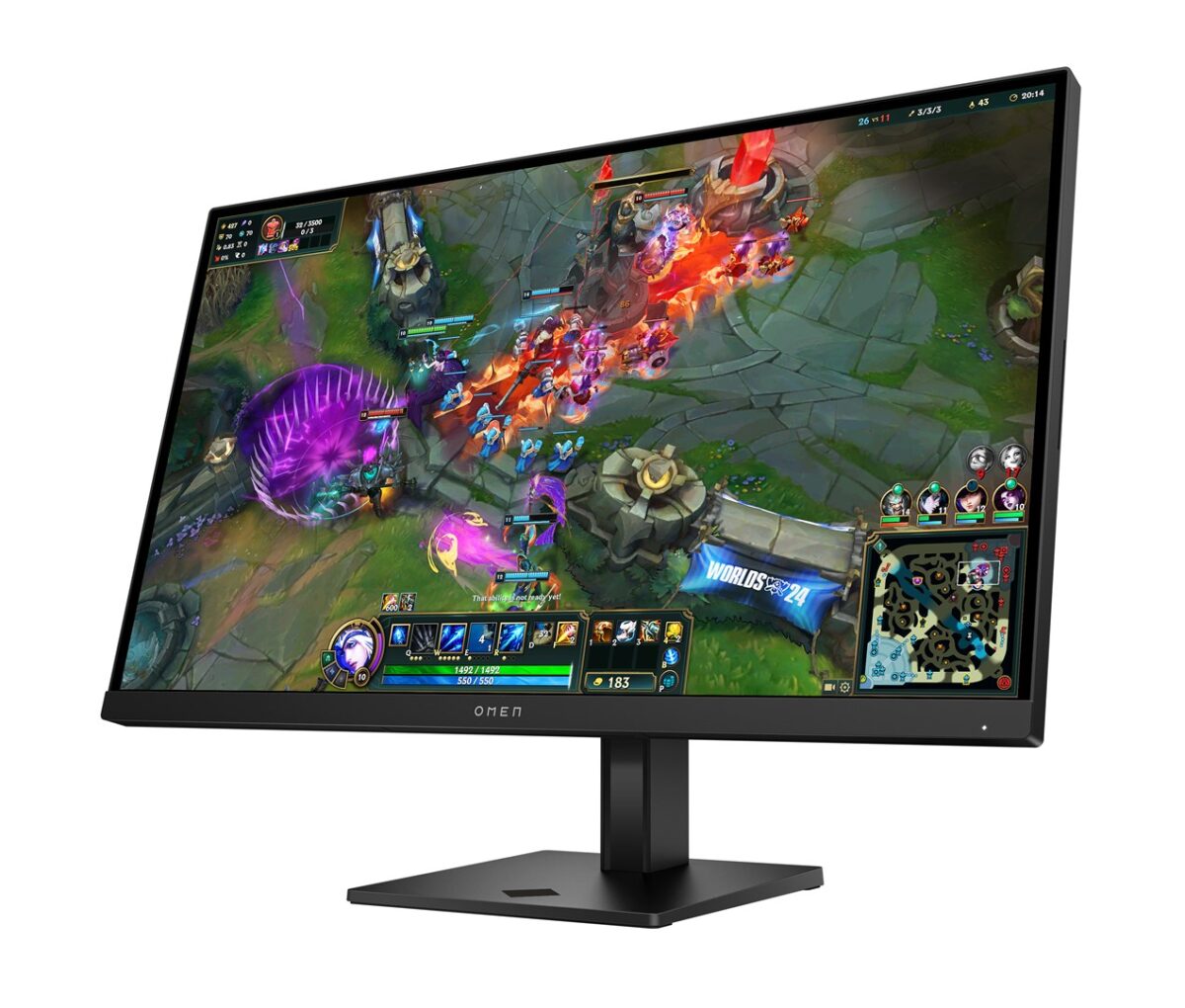 HP OMEN 27 inch QHD 280Hz Gaming Monitor - 27qs G2 - Image 4