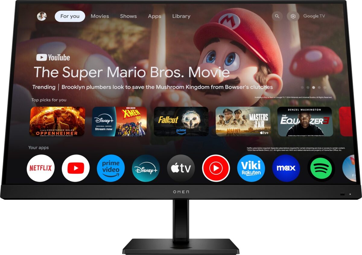 OMEN by HP 32x computer monitor 80 cm (31.5 ) 3840 x 2160 pixels 4K Ultra HD LCD Black - Image 1