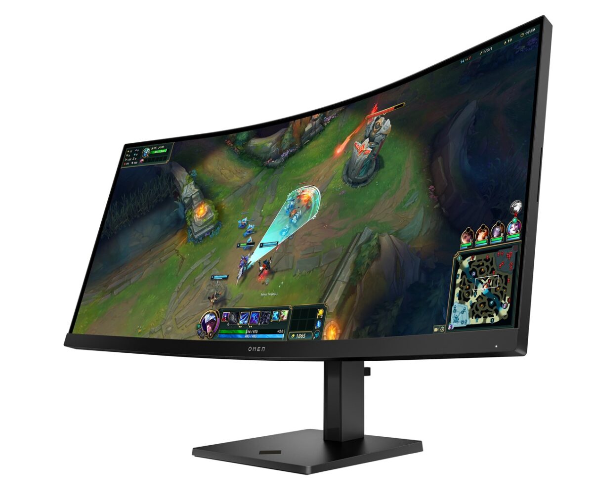 HP OMEN 34 inch WQHD 180Hz Curved Gaming Monitor - 34c G2 - Image 4