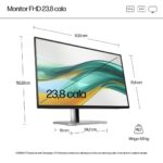 HP Series 5 Pro 23.8 inch FHD Monitor - 524pf - Image 6