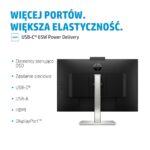 HP E-Series E27m G4 QHD USB-C Conferencing Monitor - Image 4