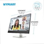 HP E-Series E27m G4 QHD USB-C Conferencing Monitor - Image 6