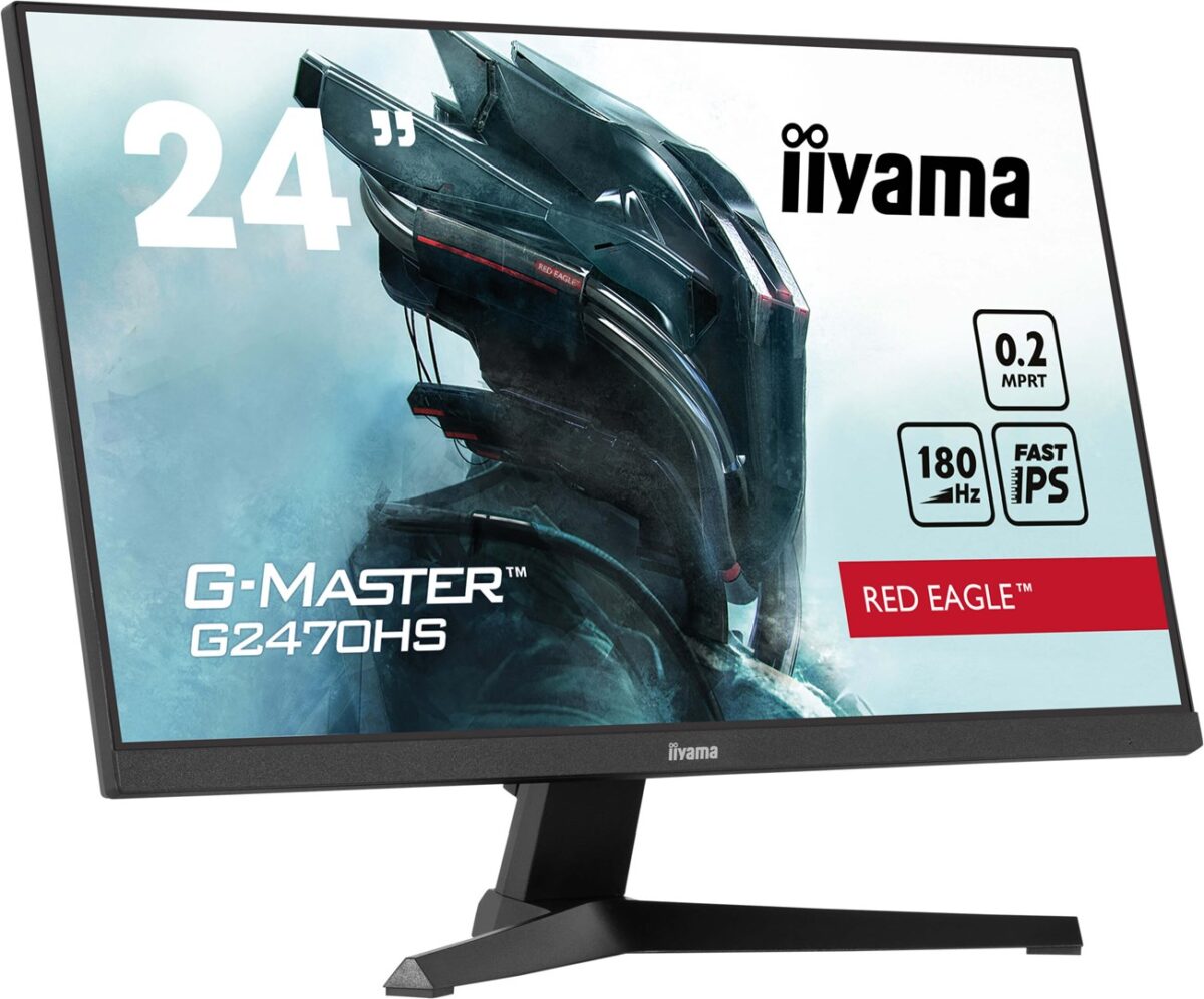 iiyama G-MASTER G2470HS-B1 computer monitor 60.5 cm (23.8 ) 1920 x 1080 pixels Full HD LCD Black - Image 1