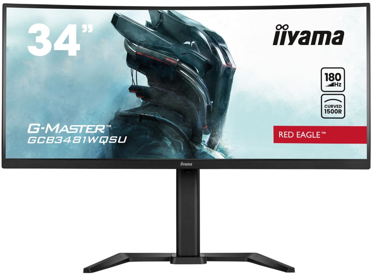 iiyama G-MASTER GCB3481WQSU-B1 computer monitor 86.4 cm (34 ) 3440 x 1440 pixels UltraWide Quad HD LCD Black - Image 1