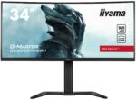 iiyama G-MASTER GCB3481WQSU-B1 computer monitor 86.4 cm (34 ) 3440 x 1440 pixels UltraWide Quad HD LCD Black