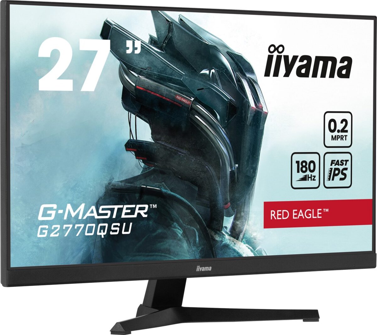 iiyama G-MASTER G2770QSU-B6 computer monitor 68.6 cm (27 ) 2560 x 1440 pixels Wide Quad HD LED Black - Image 2