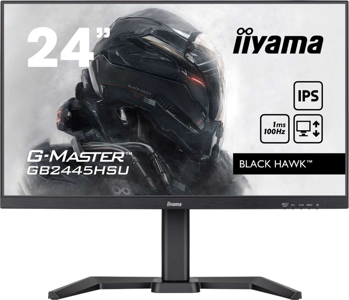 iiyama G-MASTER GB2445HSU-B2 LED display 60.5 cm (23.8 ) 1920 x 1080 pixels Full HD Black - Image 1