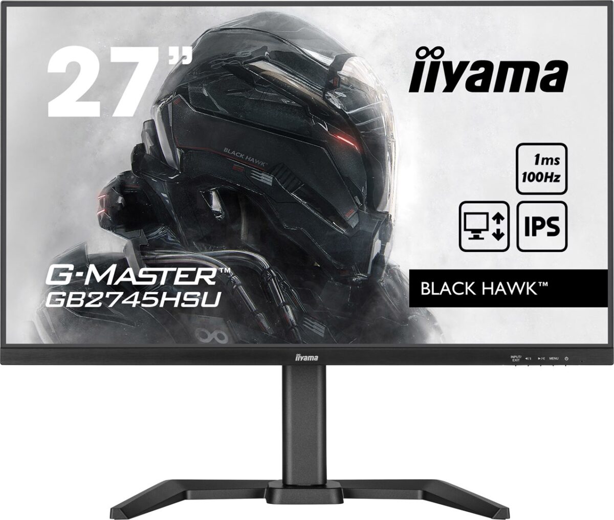 iiyama G-MASTER GB2745HSU-B2 LED display 68.6 cm (27 ) 1920 x 1080 pixels Full HD Black - Image 1
