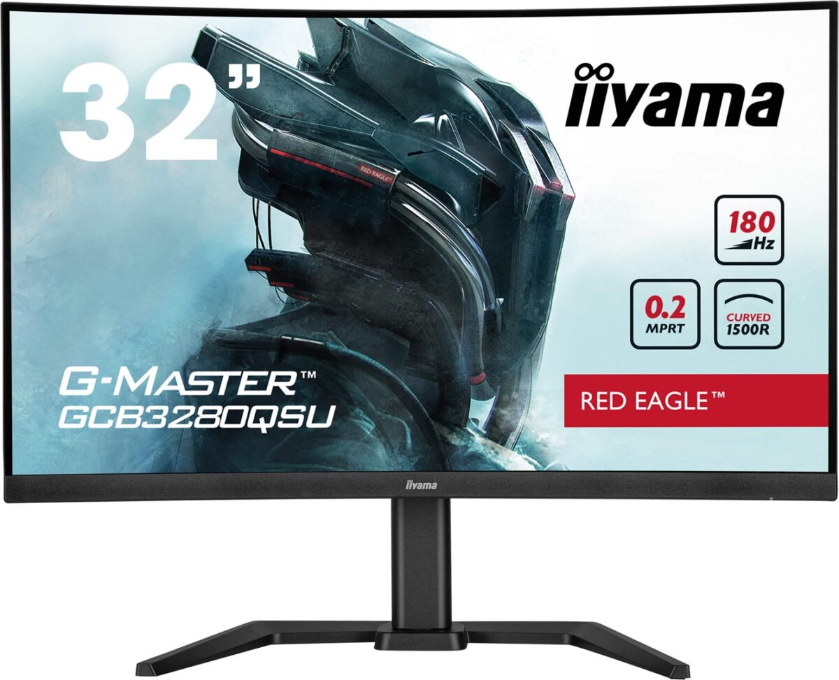 iiyama G-MASTER GCB3280QSU-B2 computer monitor 80 cm (31.5 ) 2560 x 1440 pixels Dual QHD LED Black - Image 1