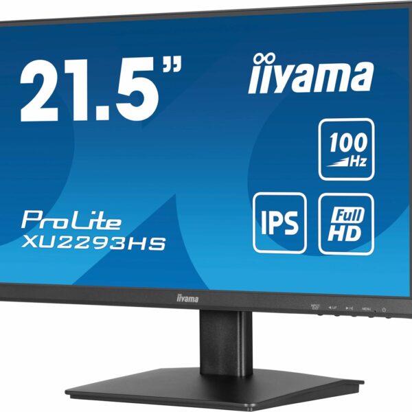 iiyama ProLite XU2293HS-B6 computer monitor 54.6 cm (21.5 ) 1920 x 1080 pixels Full HD LED Black