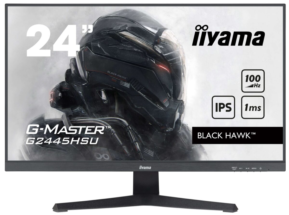 iiyama G-MASTER G2445HSU-B2 computer monitor 61 cm (24 ) 1920 x 1080 pixels Full HD LCD Black - Image 1