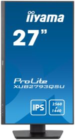 iiyama XUB2793QSU-B7 computer monitor 68.6 cm (27 ) 2560 x 1140 pixels Wide Quad HD LED Black - Image 2
