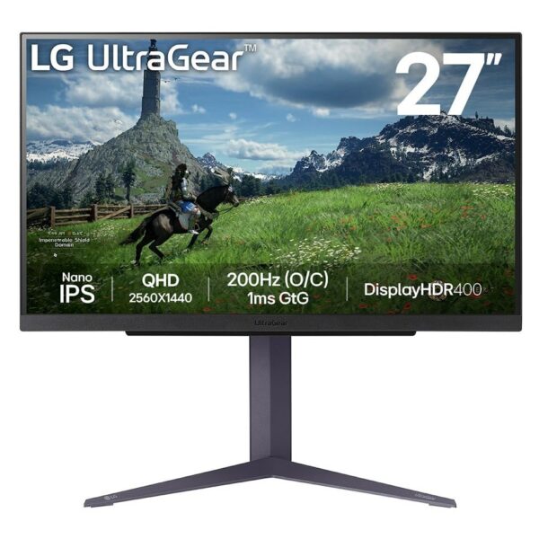 LG 27GS85Q-B computer monitor 68.6 cm (27 ) 2560 x 1440 pixels Quad HD Black
