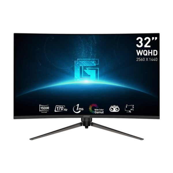 MSI G32CQ5P computer monitor 80 cm (31.5 ) 2560 x 1440 pixels Wide Quad HD LCD Black