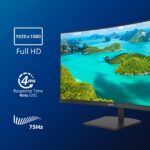 Philips E Line 241E1SCA/00 computer monitor 59.9 cm (23.6 ) 1920 x 1080 pixels Full HD LCD Black - Image 6