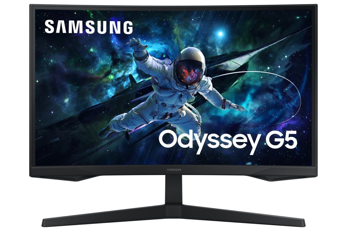 Samsung G55C computer monitor 68.6 cm (27 ) 2560 x 1440 pixels Quad HD LED Black - Image 1