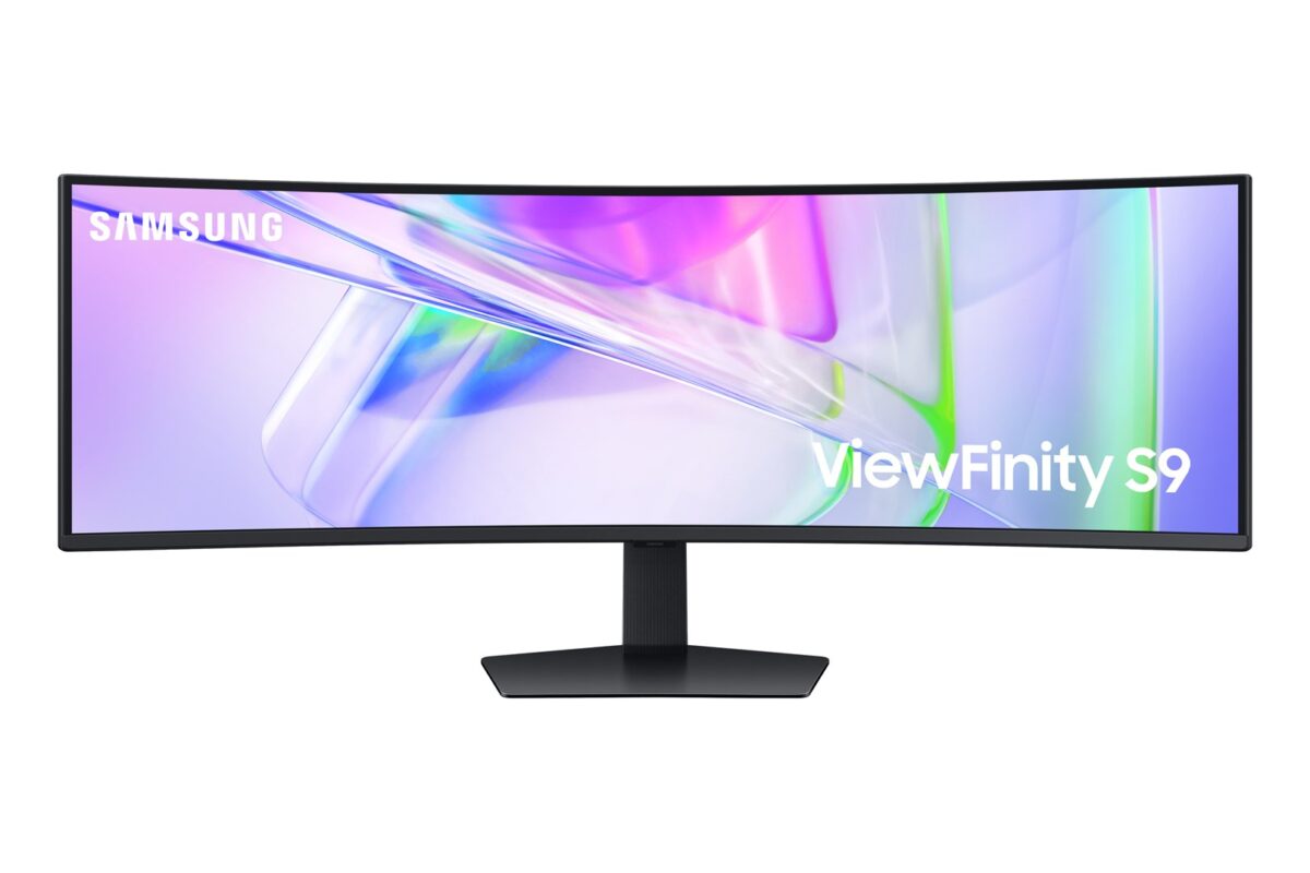 Samsung S95UC computer monitor 124.5 cm (49 ) 5120 x 1440 pixels DQHD LCD Black - Image 1