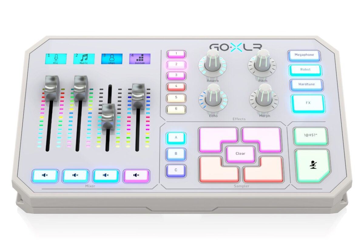 TC Helicon GO XLR-WH - USB audio mixer and interface  white - Image 2