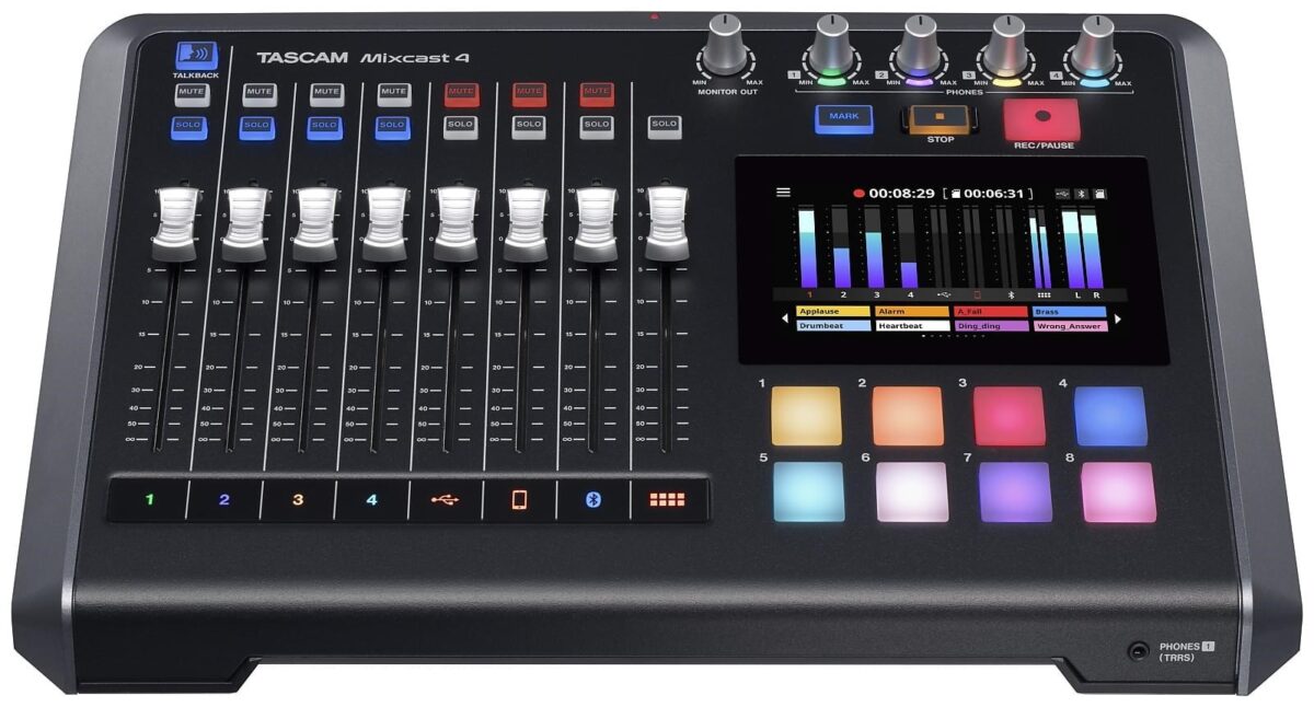 Tascam Mixcast 4 - mixer for podcast recording - Image 3