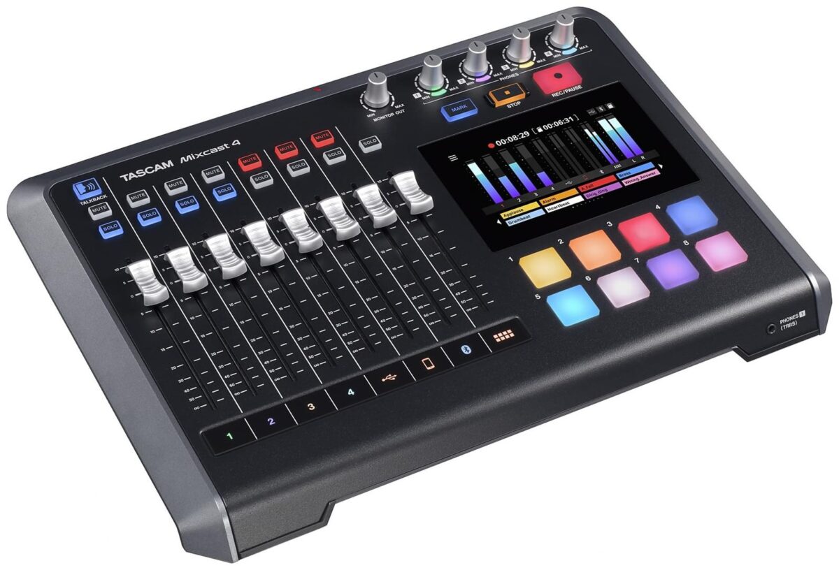 Tascam Mixcast 4 - mixer for podcast recording - Image 5