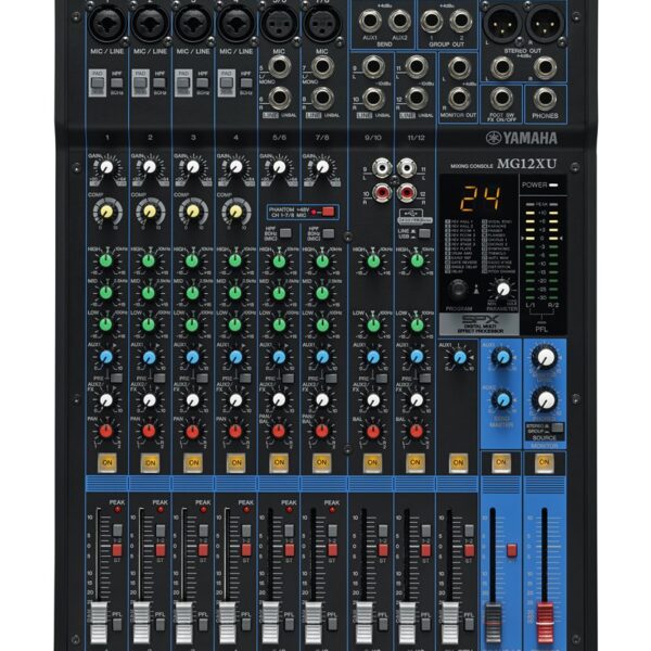 Yamaha MG12XU - 12-channel mixing console