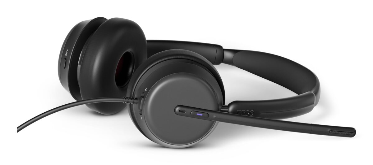 EPOS IMPACT 860T ANC Headset Wired Headband Office/Call Center USB Type-C Black - Image 4