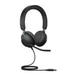 Jabra Evolve2 40 SE Headset Wired Head-band Calls/Music USB Type-A Black - Image 2