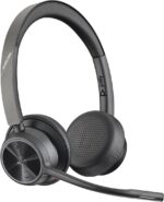 POLY Voyager 4320 Microsoft Teams Certified Headset +BT700 dongle +Charging Stand - Image 4