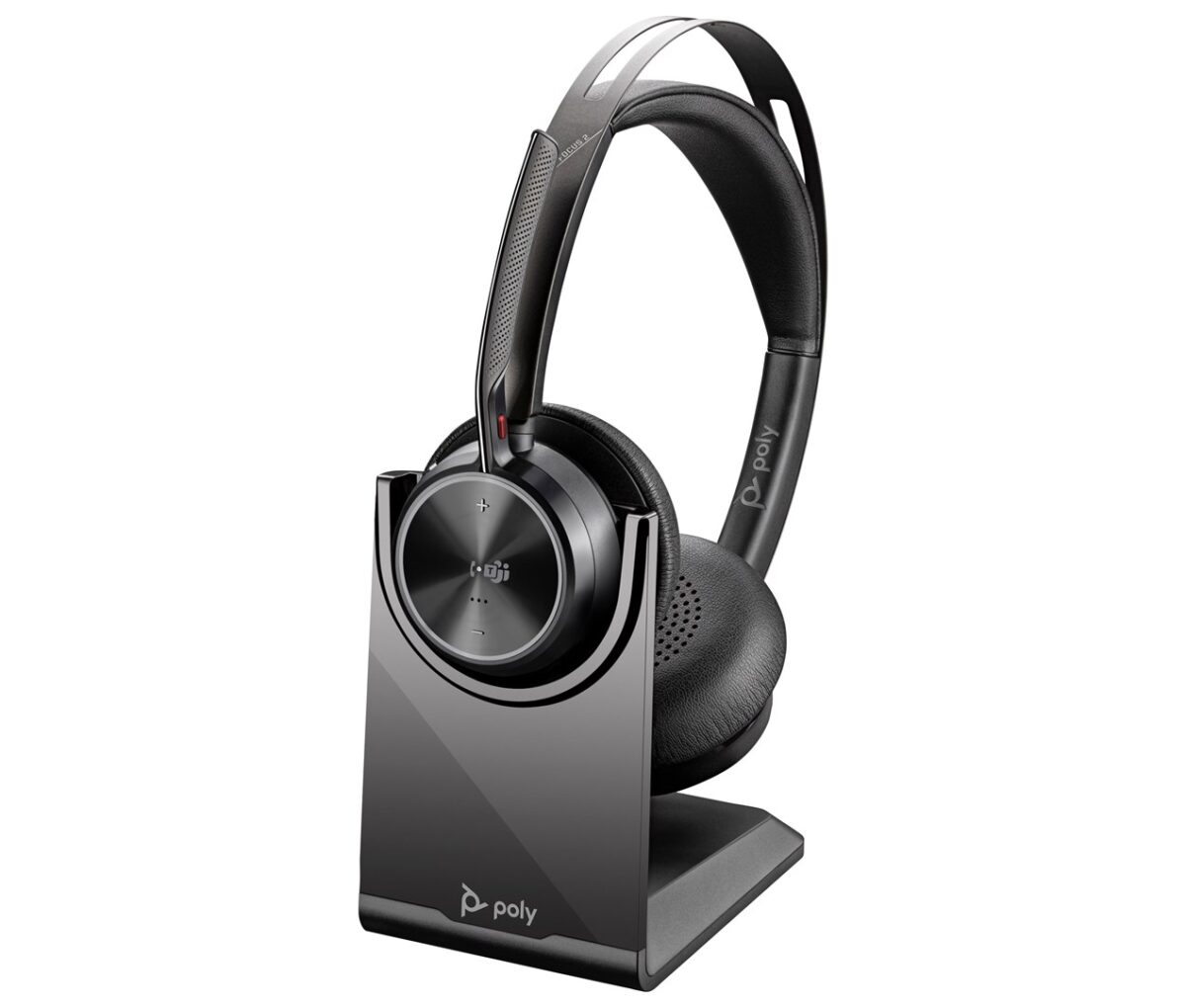 Poly Voyager Focus 2-M USB-C-C Headset USB-C/A Adapter Charging Stand - Image 6