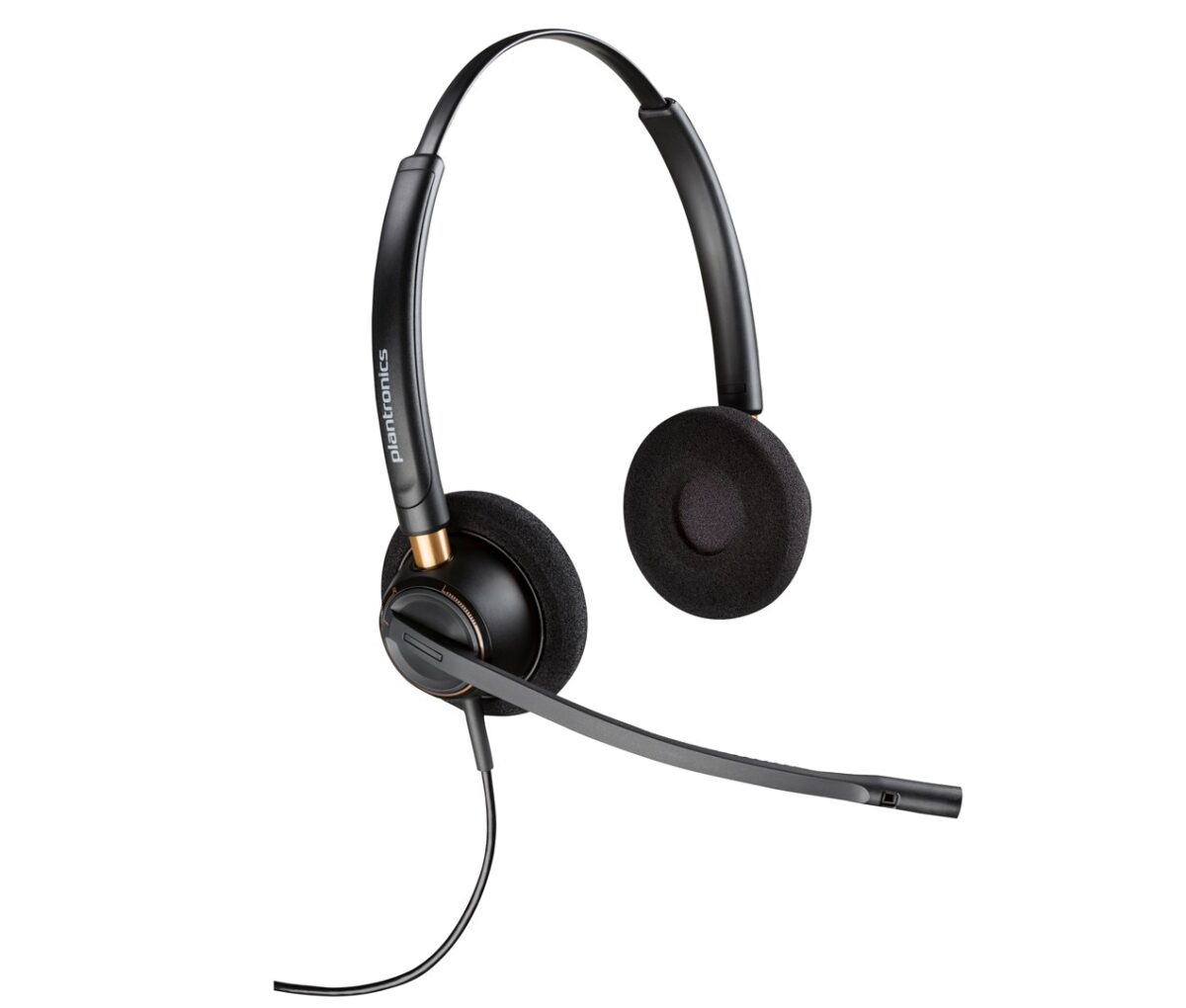 Poly EncorePro 520 Binaural Headset +Quick Disconnect - Image 1