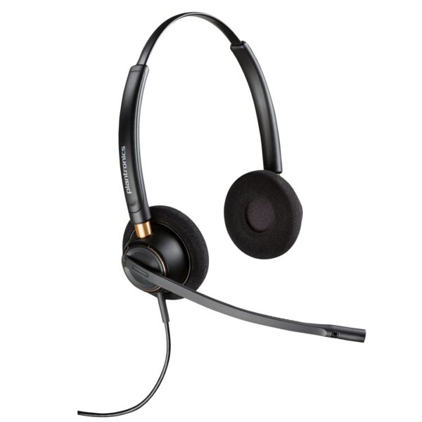 Poly EncorePro 520 Binaural Headset +Quick Disconnect