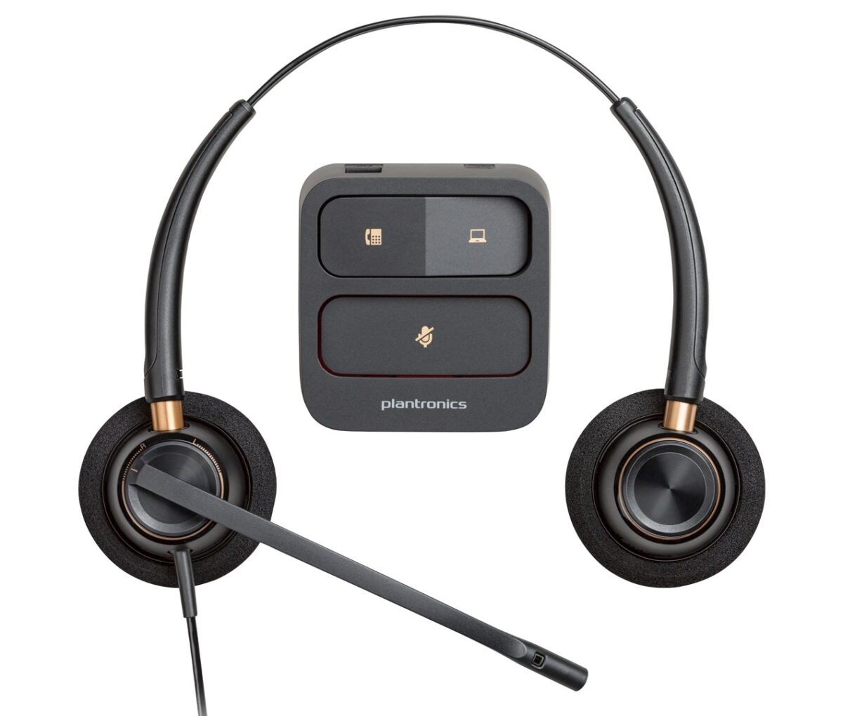 Poly EncorePro 520 Binaural Headset +Quick Disconnect - Image 2