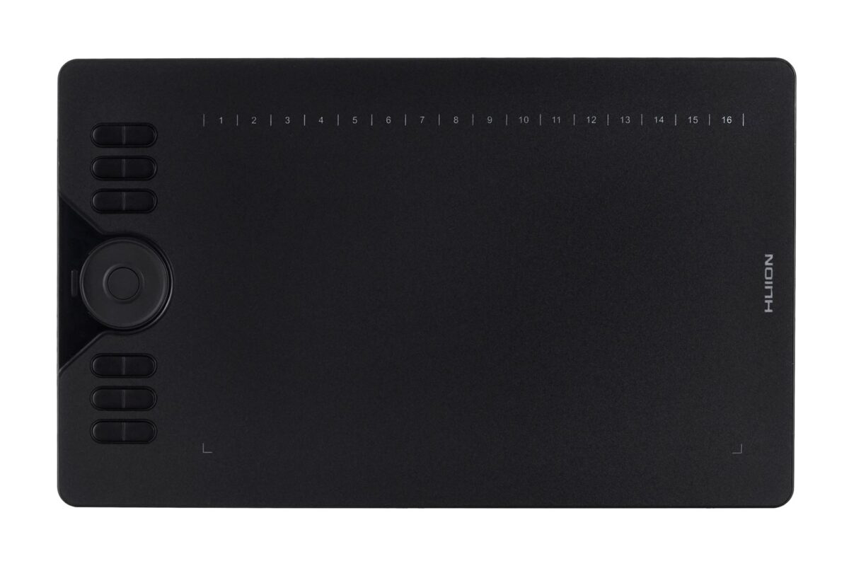 HUION HS610 graphic tablet 5080 lpi 254 x 158.8 mm USB Black - Image 2