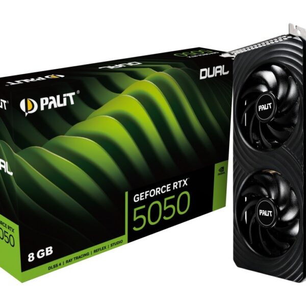 RTX 5050 DUAL 8GB GDDR6 128bit 3DP/HDMI