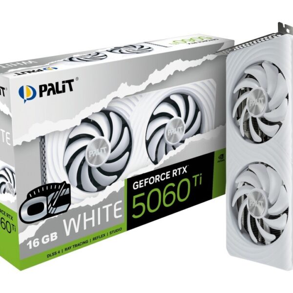 RTX 5060 TI WHITE OC 16GB GDDR7 128bit