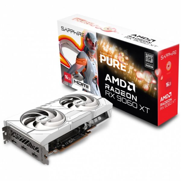 RX 9060 XT PURE 16GB GDDR6 128bit DP/2HDMI