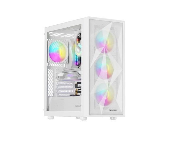 PC CASE GENESIS DIAXID 605 ARGB MIDI TOWER USB