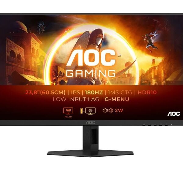 AOC 24G4XE 23.8'' IPS 180Hz HDMIx2 DP Glosnik