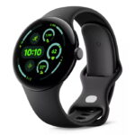 GOOGLE PIXEL WATCH 3 45MM LTE MATTE BLACK CASE / OBSIDIAN ACTIVE BAND