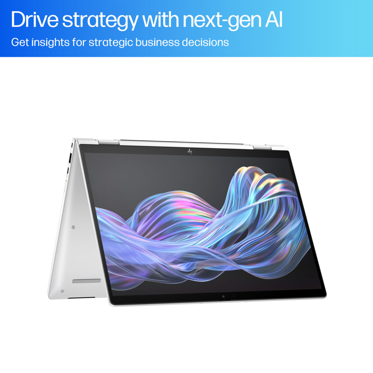 HP EliteBook X Flip G1i Next Gen AI Copilot+ PC Intel Core Ultra 7 258V Hybrid (2-in-1) 35.6 cm (14 ) 2.5K Touchscreen 32 GB LPDDR5x-SDRAM 1 TB SSD Wi-Fi 7 (802.11be) Windows 11 Pro Blue - Image 1