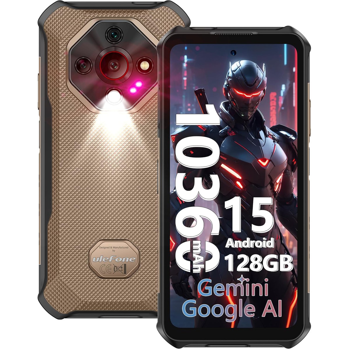 15179-1.jpg Ulefone Armor X16 128GB Sable Dune – Image 1
