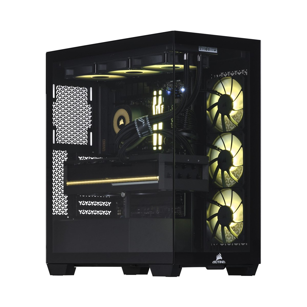 19858-1.jpg Actina 8 PC AMD RyzenTM 7 砀X3D 32 GB DDR5-SDRAM 2 TB SSD NVIDIA GeForce RTX 偰 Ti Midi Tour noire – Image 1