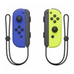 Nintendo Joy-Con Noir Bleu Jaune Gamepad Analogue / Interrupteur Nintendo numérique