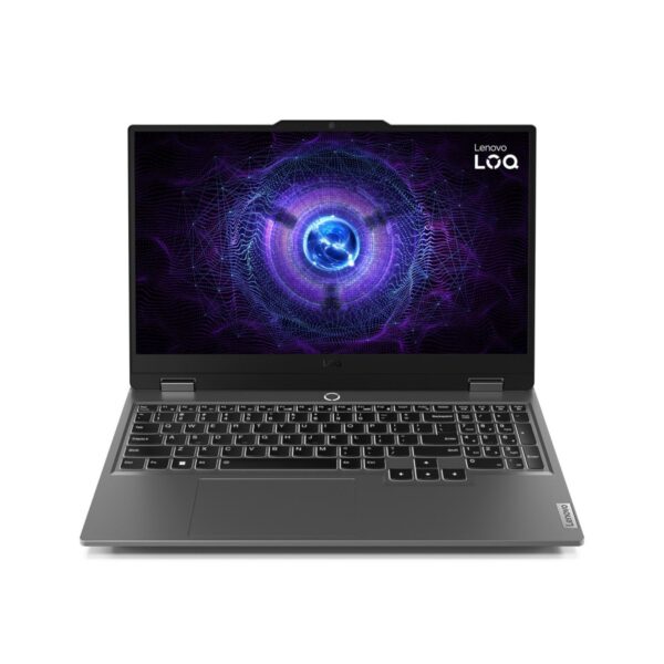 Lenovo LOQ 15IAX9 Intel® CoreTM i5 i5-𒑐HX Laptop 39.6 cm (15.6 ) Full HD 16 GB DDR5-SDRAM 512 GB SSD NVIDIA GeForce RTX ぐ Wi-Fi 6 (802.11ax) Englisch Grau